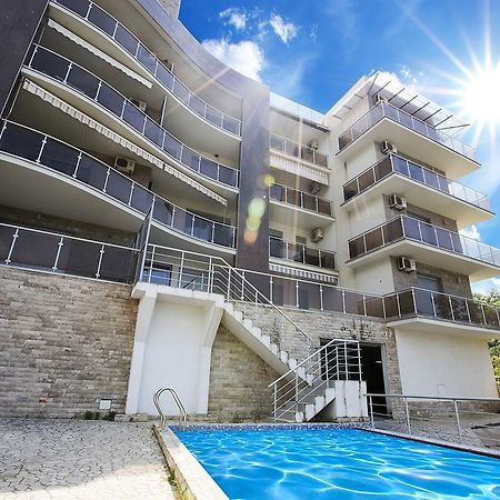 Sea View Apartments Panorama Przno Свети Стефан Екстериор снимка